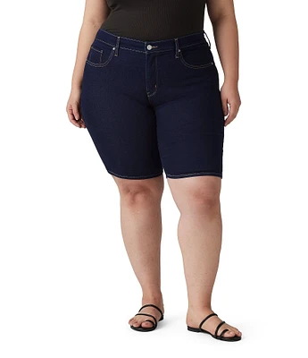 Levi's Plus Size Mid-Rise Bermuda Shorts