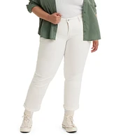 Levi's® Plus Size Mid-Rise Straight Leg Ankle Denim Jeans