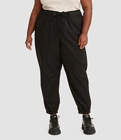 Levi's® Plus Size Off Duty Drawstring Elasticized Waist Pull-On Ankle Jogger Pants