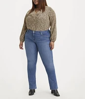 Levi's Plus Size Shaping Tummy Slimming Straight Leg Jeans