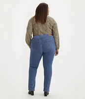 Levi's Plus Size Shaping Tummy Slimming Straight Leg Jeans