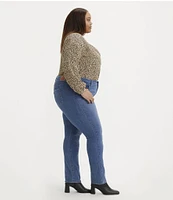 Levi's Plus Size Shaping Tummy Slimming Straight Leg Jeans