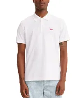 Levi's® Regular Fit Short Sleeve Housemark Polo Shirt