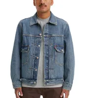 Levi's® Relaxed-Fit Long Sleeve Type II Denim Trucker Jacket