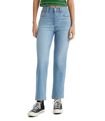 Levi's® Ribcage High Rise Ankle Straight Jeans