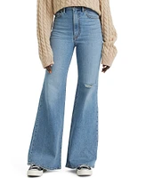 Levi's® Ribcage High Rise Distressed Flare Jeans