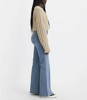 Levi's® Ribcage High Rise Distressed Flare Jeans