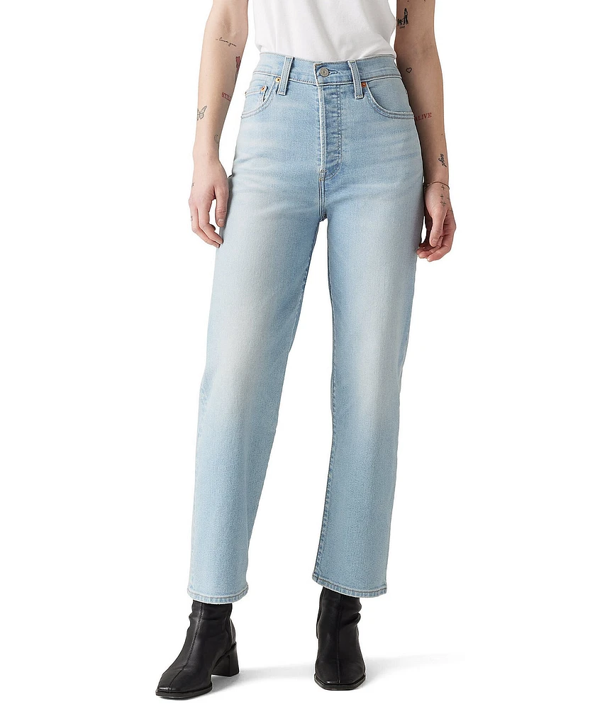 Levi's® Ribcage Straight Leg Ankle Jeans