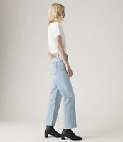 Levi's® Ribcage Straight Leg Ankle Jeans