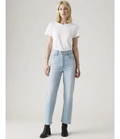 Levi's® Ribcage Straight Leg Ankle Jeans