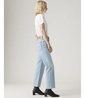 Levi's® Ribcage Straight Leg Ankle Jeans