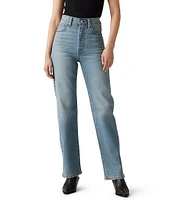 Levi's® Ribcage Super High Rise Straight Leg Jeans