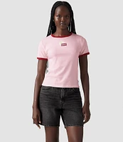 Levi's® Ricker Short Sleeve Daisy Ringer T-Shirt