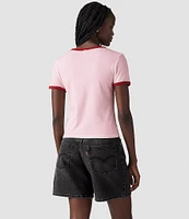 Levi's® Ricker Short Sleeve Daisy Ringer T-Shirt