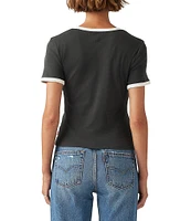 Levi's® Rickie Ringer Graphic Short Sleeve T-Shirt