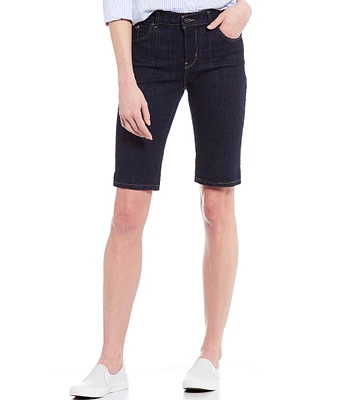 Levi's® Mid Rise Stretch Denim Shorts