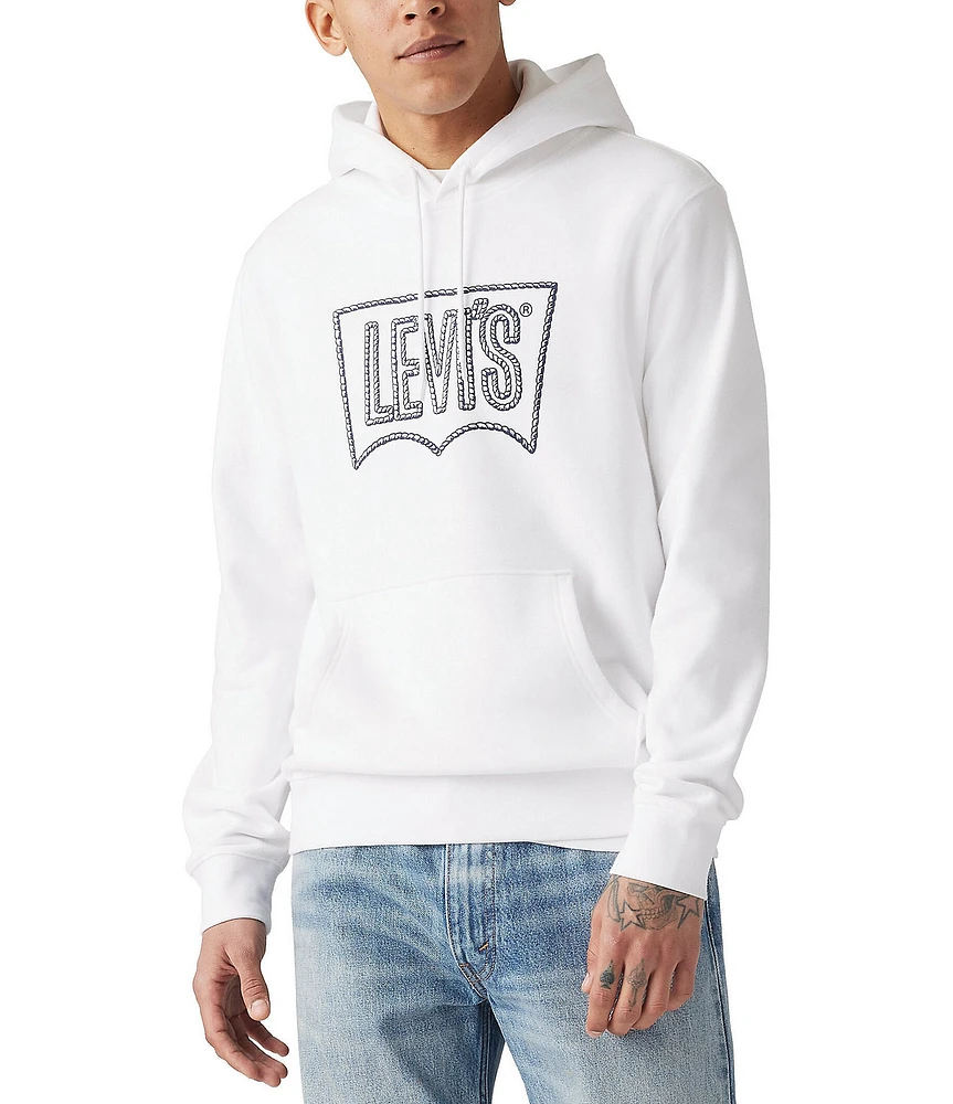 Levi's® Rope Batwing Logo Graphic Fleece Hoodie