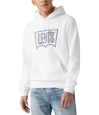 Levi's® Rope Batwing Logo Graphic Fleece Hoodie