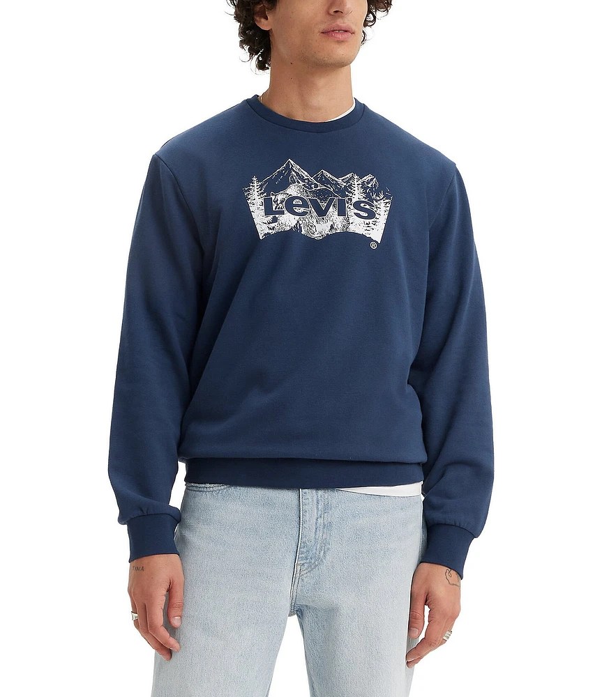 Levi's® Scenic Mountain Fleece Graphic Sweatshirt