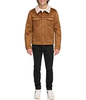 Levi's® Sherpa Sherpa Zip Front Trucker Jacket