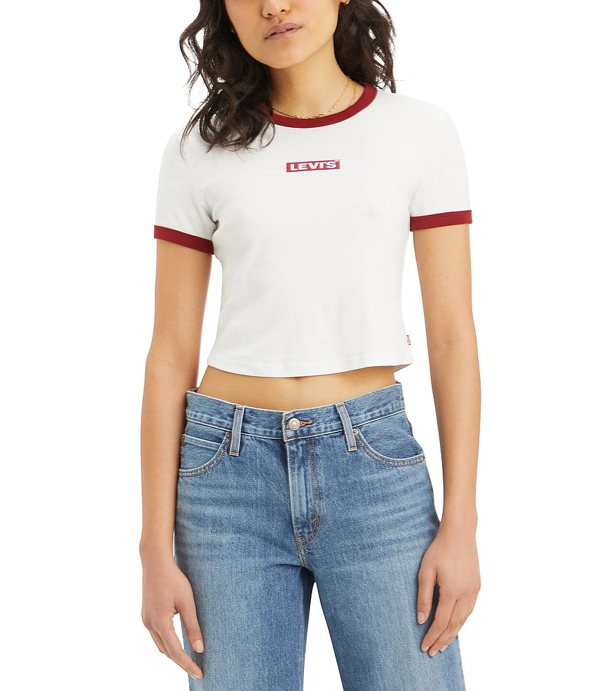 Levi's® Short Sleeve Graphic Ringer T-Shirt