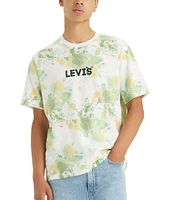 Levi's® Short Sleeve Relaxed Fit Splatter Print T-Shirt