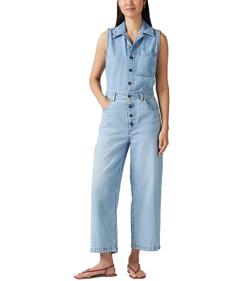 Levi's® Sleeveless Denim Jumpsuit