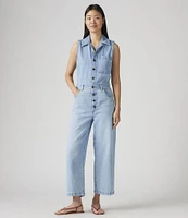 Levi's® Sleeveless Denim Jumpsuit