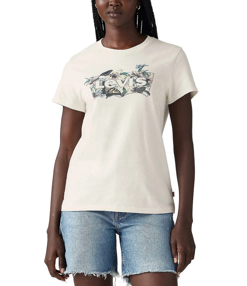 Levi's® The Perfect Flower Graphic Short Sleeve T-Shirt