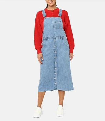 Levi's® Tico A-Line Denim Jumper Dress