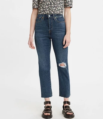 Levi's® Wedgie Destructed Straight Jeans