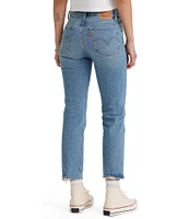 Levi's® Wedgie High Rise Straight Leg Cropped Jeans