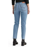 Levi's® Wedgie High Rise Straight Leg Destructed Jeans