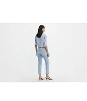 Levi's® Wedgie High Rise Straight Leg Distressed Jeans