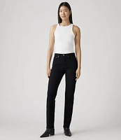 Levi's® Wedgie Straight Leg High Rise Jeans