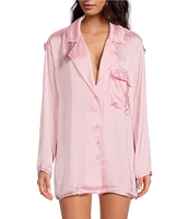 Like Honey Coordinating Satin Sleep Top