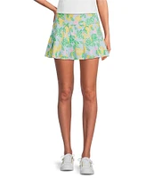 Lilly Pulitzer Annora Powerstretch Make Lemonade Fruit Print Pull-on Skort