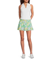 Lilly Pulitzer Annora Powerstretch Make Lemonade Fruit Print Pull-on Skort