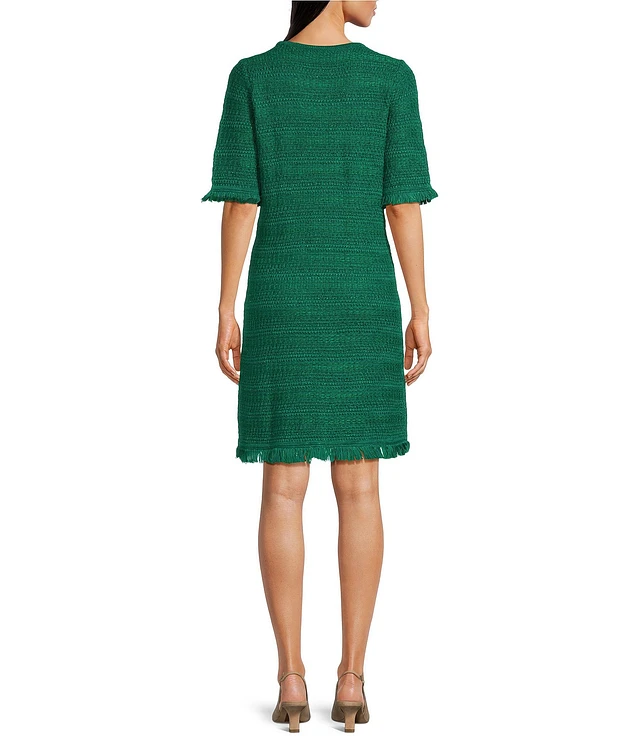 lilly pulitzer green tweed dress Lilly Pulitzer The Lilly Shift - Multi Seaside Garden