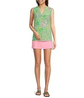 Lilly Pulitzer Colette Denim 4-Pocket Skort