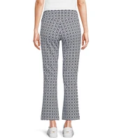 Lilly Pulitzer Corso Knit Butterfly Print Kick Flare Pants