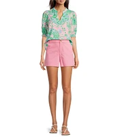Lilly Pulitzer Gretchen Stretch High Rise Shorts
