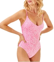 Lilly Pulitzer Klynn Tidepool Treasures Tank One Piece Swimsuit