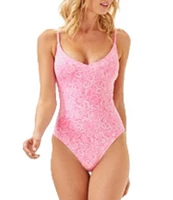 Lilly Pulitzer Klynn Tidepool Treasures Tank One Piece Swimsuit