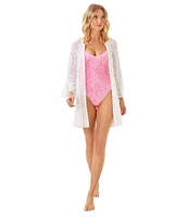 Lilly Pulitzer Klynn Tidepool Treasures Tank One Piece Swimsuit