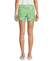 Lilly Pulitzer Lilo Daffodil Hill Print Mid-Rise Pull-On Shorts