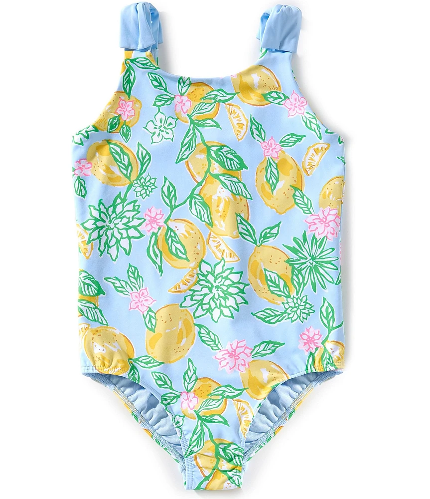 Lilly Pulitzer Little/Big Girls 4-14 Abel Swimsuit UPF 50+