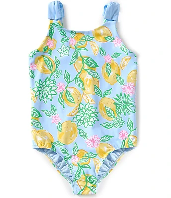 Lilly Pulitzer Little/Big Girls 4-14 Abel Swimsuit UPF 50+