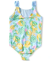Lilly Pulitzer Little/Big Girls 4-14 Abel Swimsuit UPF 50+