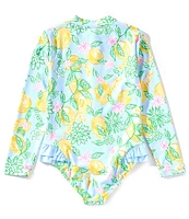 Lilly Pulitzer Little/Big Girls 4-14 Denning Rashguard 1-Piece Swimsuit